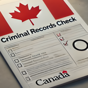 Criminal Record Check